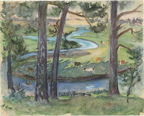 Бехтеев Владимир Георгиевич. Холм лесистый